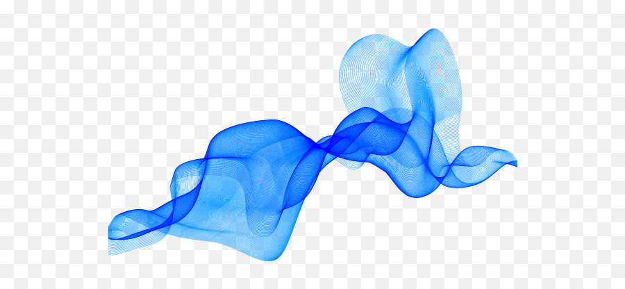Blue Smoke Png Transparent - Silk Clipart,Blue Effect Png
