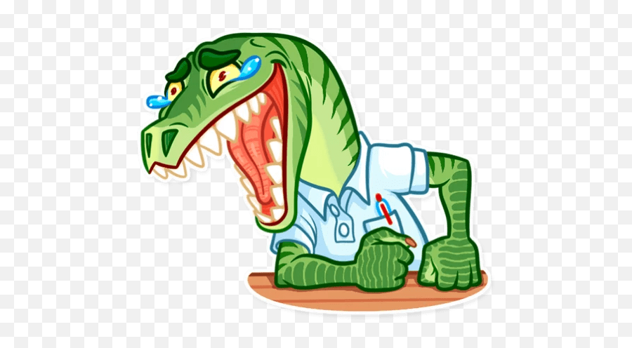 Stickers Set For Telegram - Velociraptor Sticker Png,Velociraptor Png