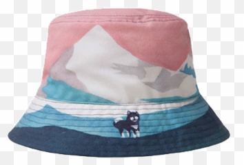 Itgirl Shop Alaska Print Bucket Hats - Pastel Bucket Hat Png,Bucket Hat Png