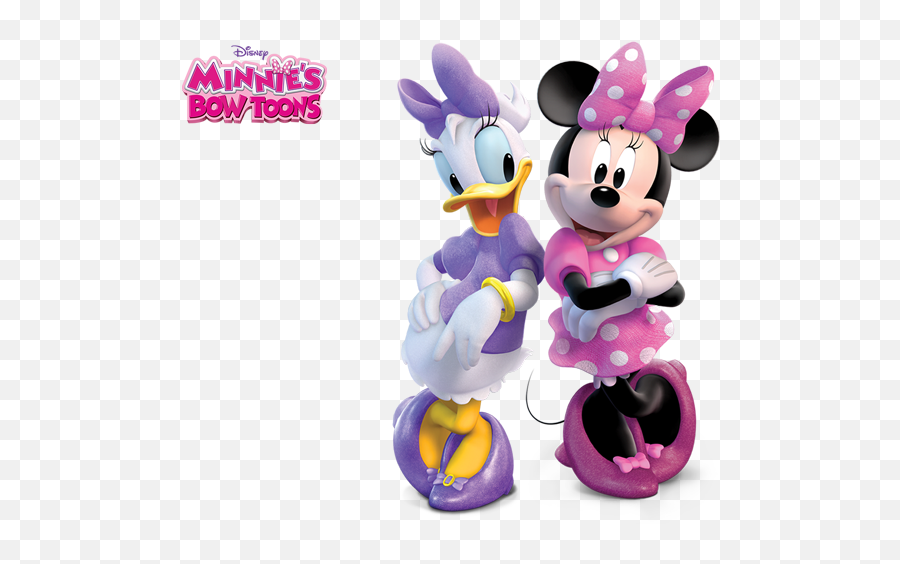 Minnieu0027s Bow - Toons Home Masthead Daisy Duck Minnie Mouse Mickey Mouse Daisy Minnie Png,Daisy Duck Png