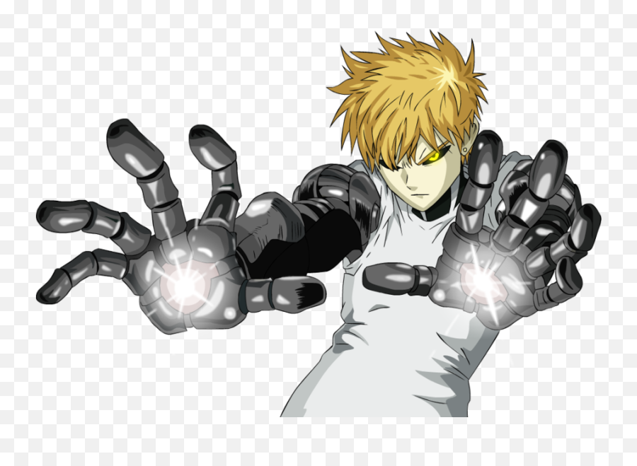 Download Genos The Cyborg - One Punch Man Genos Png Full Genos One Punch Man Png,Cyborg Png