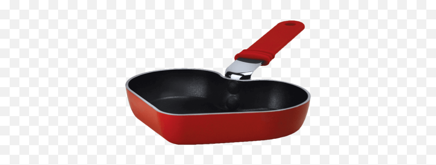 Kitchen Extras Mini Heart Fry Pan - Red Frying Pan Png,Frying Pan Png