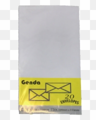 Genda White Envelope 20u0027s - Stationary U0026 Toys Others Paper Png,White Envelope Png