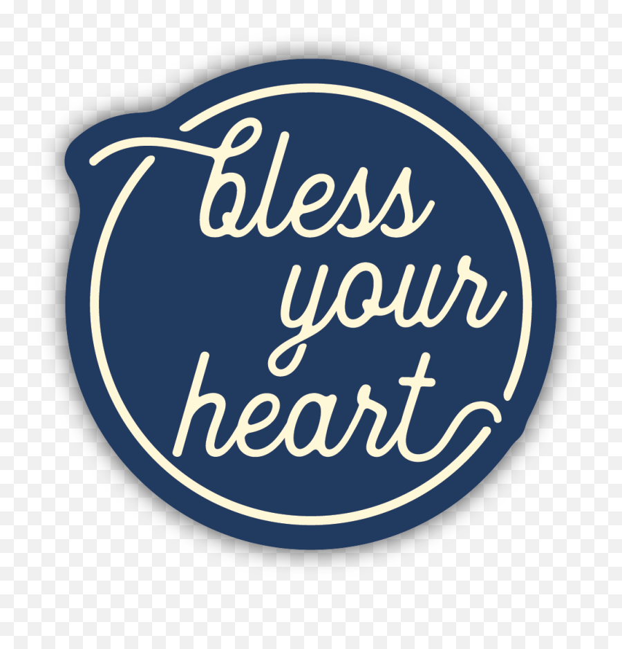 Bless Your Heart Sticker - John Deere Logo Black Png,Heart Sticker Png