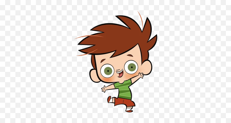 Eliot Kid Happy Transparent Png - Qubo Eliot Kid,Cartoon Kid Png