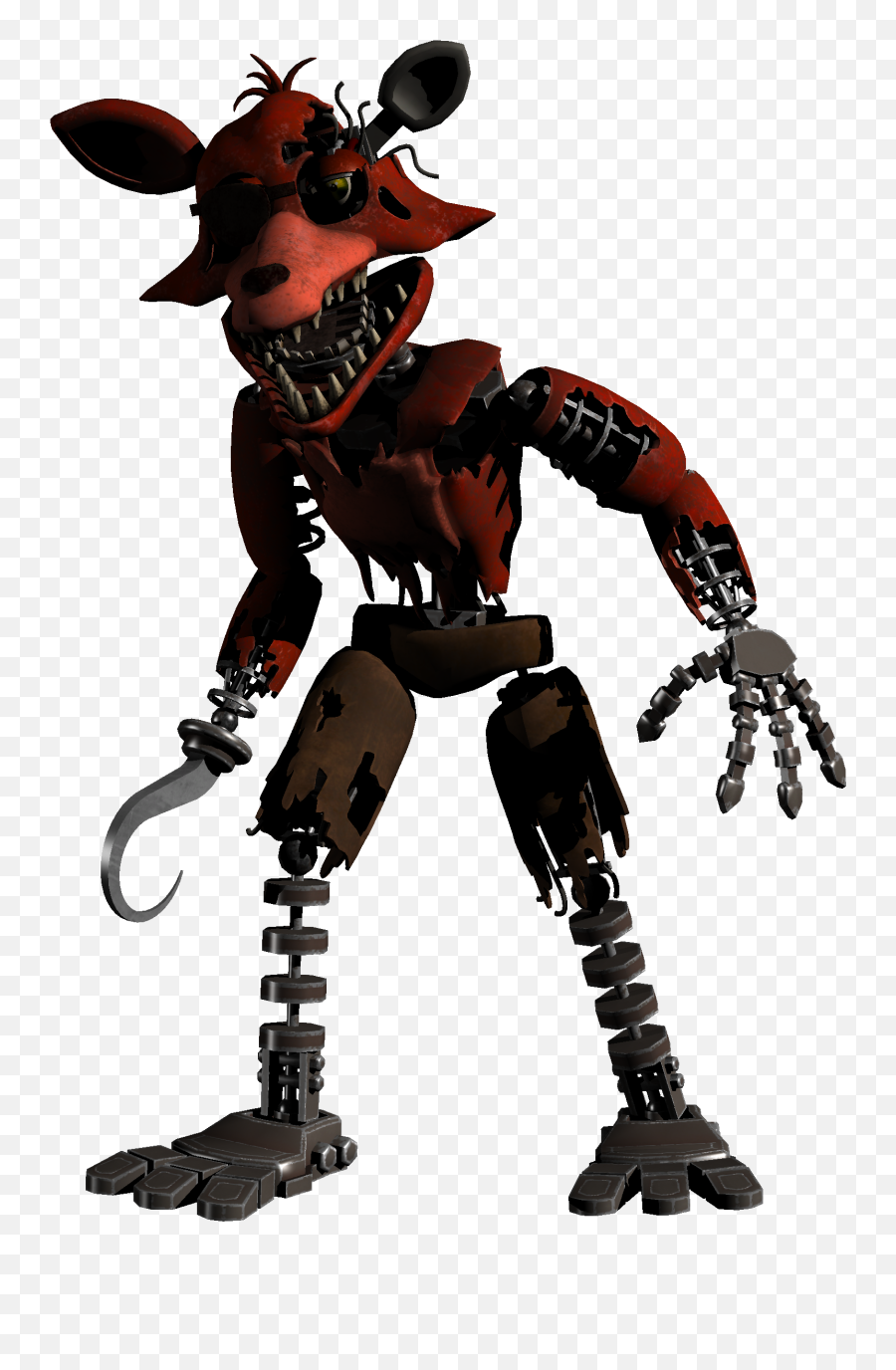 Foxywithered Five Nights - Five Nights At 2 Foxy Png,Foxy Png