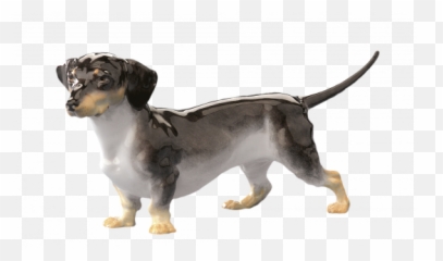 Meissen Single Figurine Dachshund - Dachshund Png,Dachshund Png