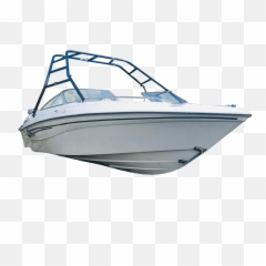 White Speedboat Png Image Transparent Background Graphic - Speedboat Transparent Background,Boat Png