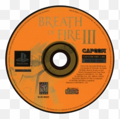 Breath Of Fire 3 Disc Png Image - Iii