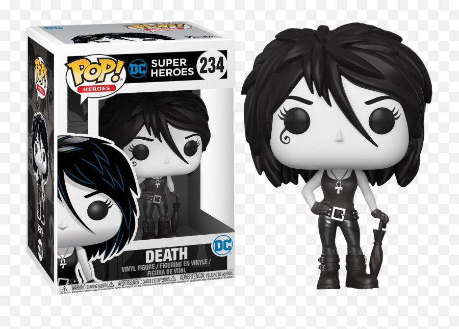 Death Sandman Funko Pop Png Image - Sandman Death Funko Pop,Sandman Png