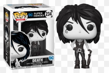 Death Sandman Funko Pop Png Image - Sandman Death Funko Pop,Sandman Png