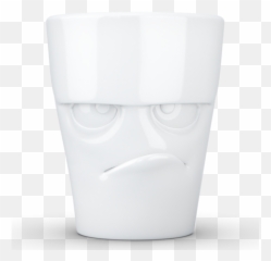 Mug With Handle Grumpy White 350 Ml - 58products Tassen Face Mugs Png,Grumpy Png