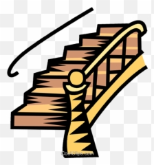 Stairs Royalty Free Vector Clip Art Illustration - Vc039526 Stairs Clipart Png,Stair Png