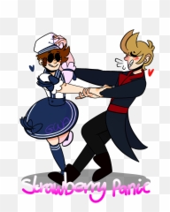 Download Hd Yeet Png Transparent - Strawberry Panic Eddsworld,Yeet Png