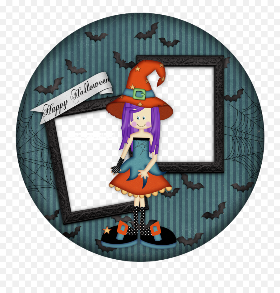 Cadre Photos Halloween Png Frame - Fictional Character,Halloween Frame Png