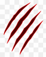 Slash Mark Png Images In - Marcas De Garra