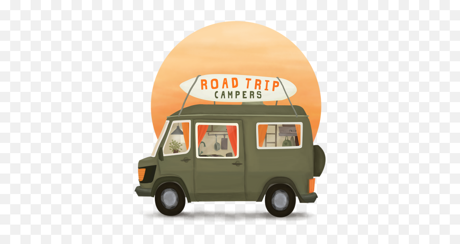 Roadtrip Campers - Commercial Vehicle Png,Road Trip Logo