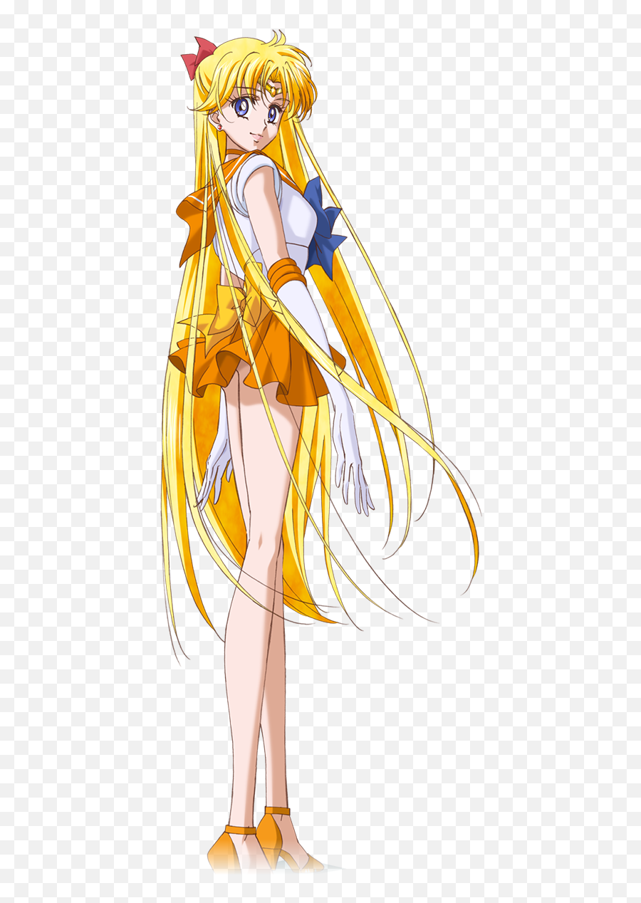 Anime Sailor Moon And Mars - Sailor Moon Crystal Sailor Venus Png,Sailor Venus Png