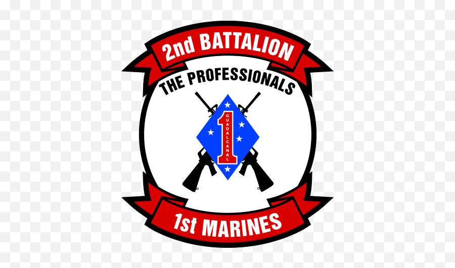2nd Battalion 1st Marine Regiment Usmc - 2nd Battalion 1st Marines Patch Png,Usmc Logo Vector