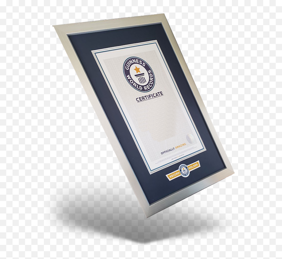 Guinness World Record Application - Poster Frame Png,Guinness World Record Logo