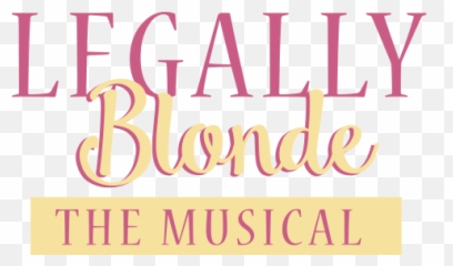 The Musical - Vertical Png,Legally Blonde Logo