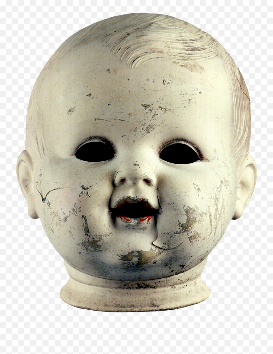 Doll Dolls Head - Transparent Creepy Doll Png,Head Transparent