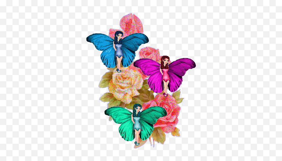Fluttering Fairy Fairies Gif Beautiful Images - Butterfly Fairy Gif Png,Butterfly Gif Transparent