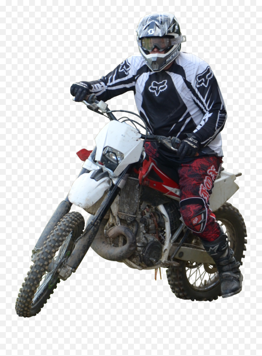 Clipped - Men On Bike Png,Dirtbike Png