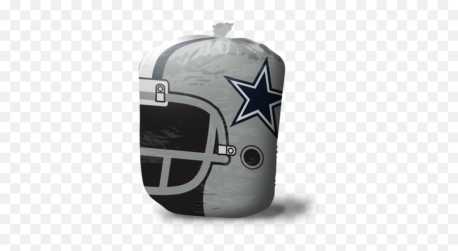 Dallas Cowboys Nfl Team Stuff - Ahelmet Lawn And Leaf Bags Dallas Cowboys Png,Cowboys Helmet Png