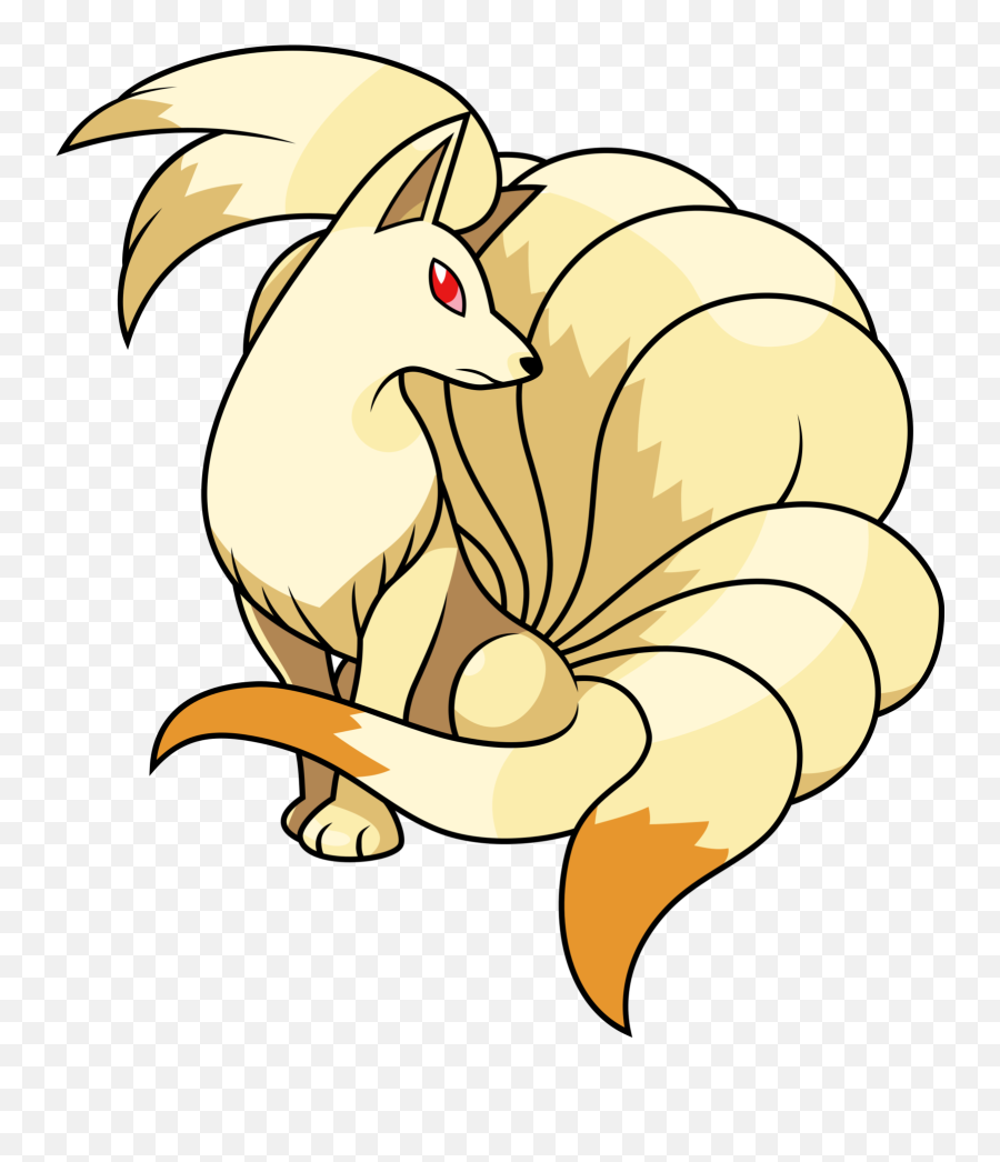 Pokemon Clipart Ninetails - Imagenes De Ninetales Pokemon Ninetales Transparent Png,Nidoking Png