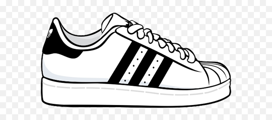 Adidas Old Logo Png - Zapatos Adidas Para Dibujar,White Adidas Logo Png
