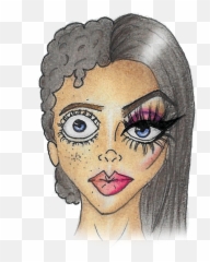 Keemstar - Plastic Surgery Drawing Hd Png Download Plastic Surgery Drawn Face,Keemstar Png