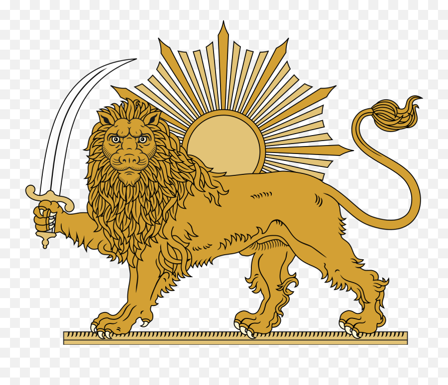 Lion And Sun - Lion And Sun Png,Lion Roaring Icon