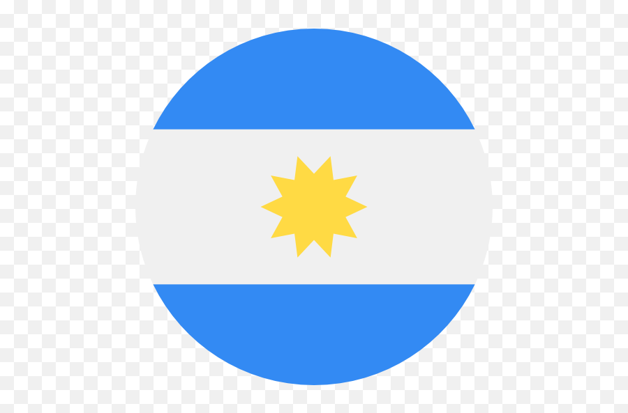 Argentina - Argentina Icon Flag Png,Argentina Flag Png