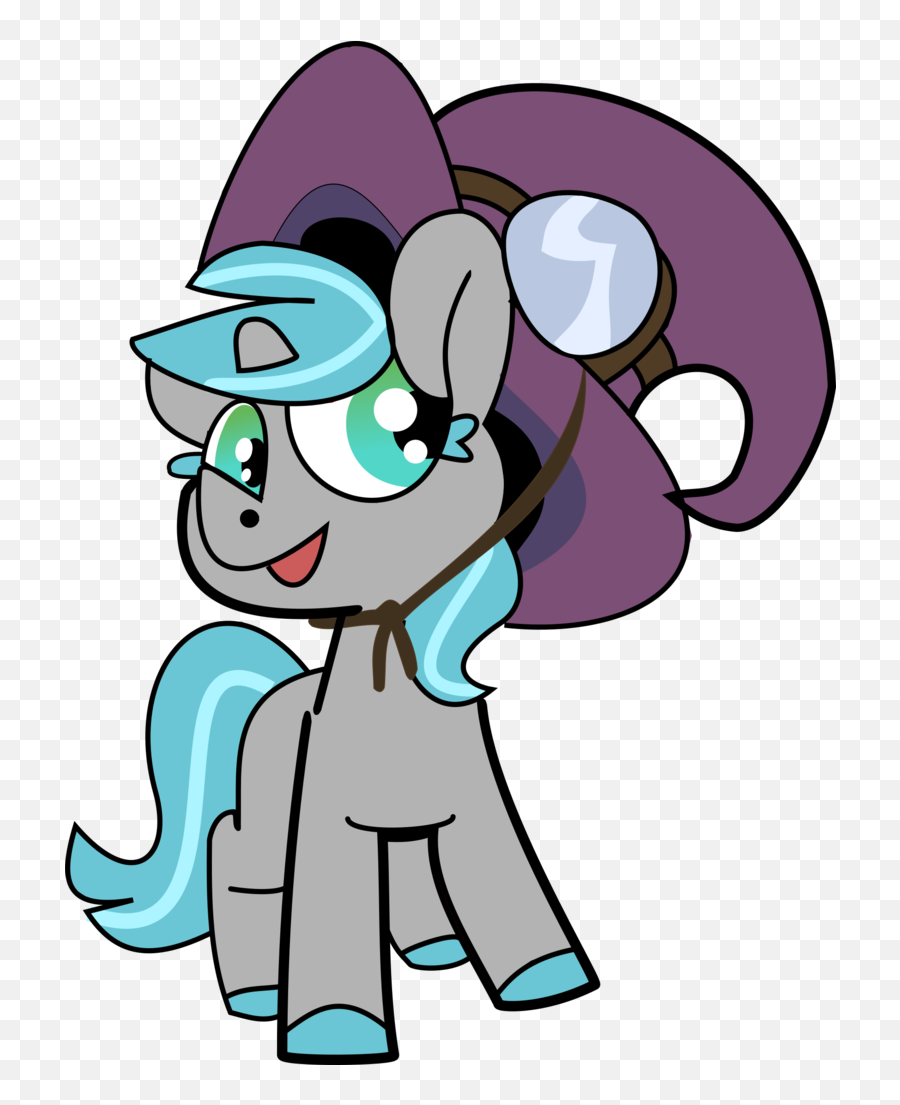 Colored Hooves Goggles Hat Oc - Cartoon Png,Witch Hat Transparent Background