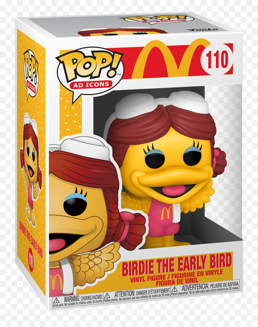 Funko Pop Ad Icons - Mcdonaldu0027s Birdie Preorder Ropskis Toys And Games Birdie The Early Bird Funko Pop Png,Spyro Icon Png