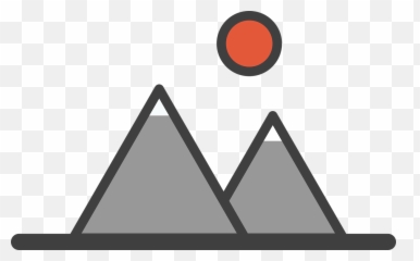 Mountains Sun Icon - Free vector graphic Pixabay Hory A Slunce Ikona png