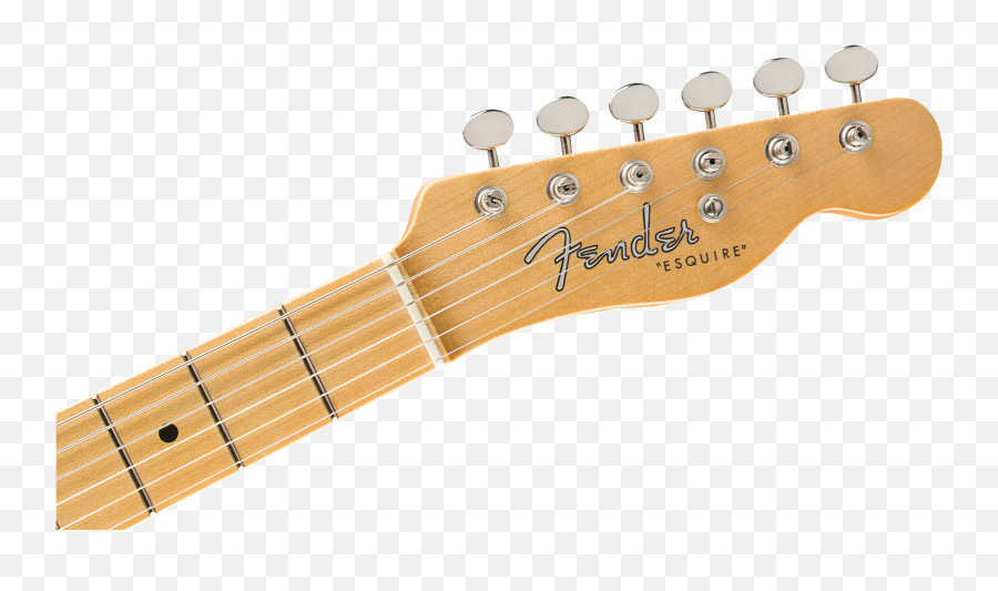 Vintage Custom 1950 Double Esquire Series - Squier Stratocaster Classic Vibe 50 Maple Fingerboard Png,Vintage Icon Guitars