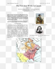 Pdf The First Iron Works In Canada Co Sep - Academiaedu Jacques Cartier Png,Saint Maurice Icon
