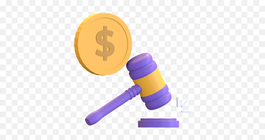 Gavel Icon - Download In Colored Outline Style Solid Png,Mallet Icon
