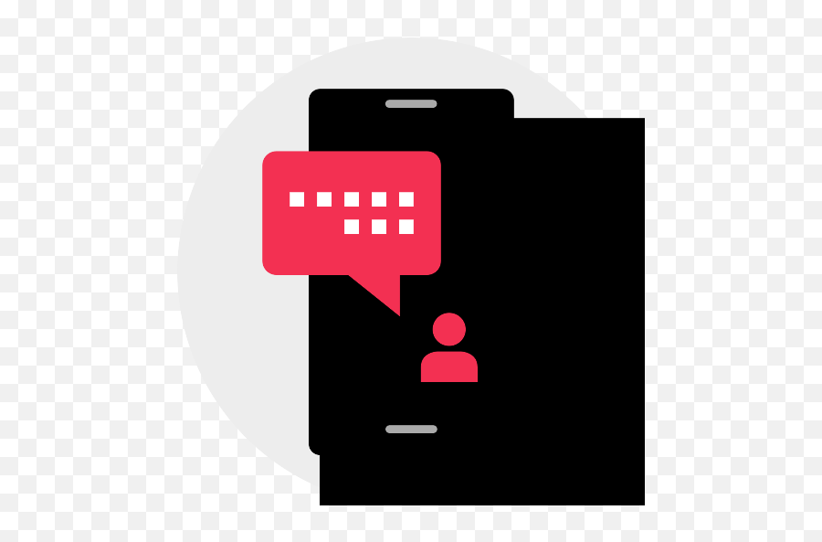 Phone Chat Vector Svg Icon 5 - Png Repo Free Png Icons Dot,Red Notification Icon