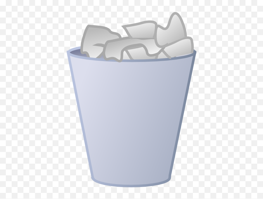 Trash Recycling Bin Waste Container Icon - Metal Trash Can Small Trash Can Png Transparent,Wastebasket Icon