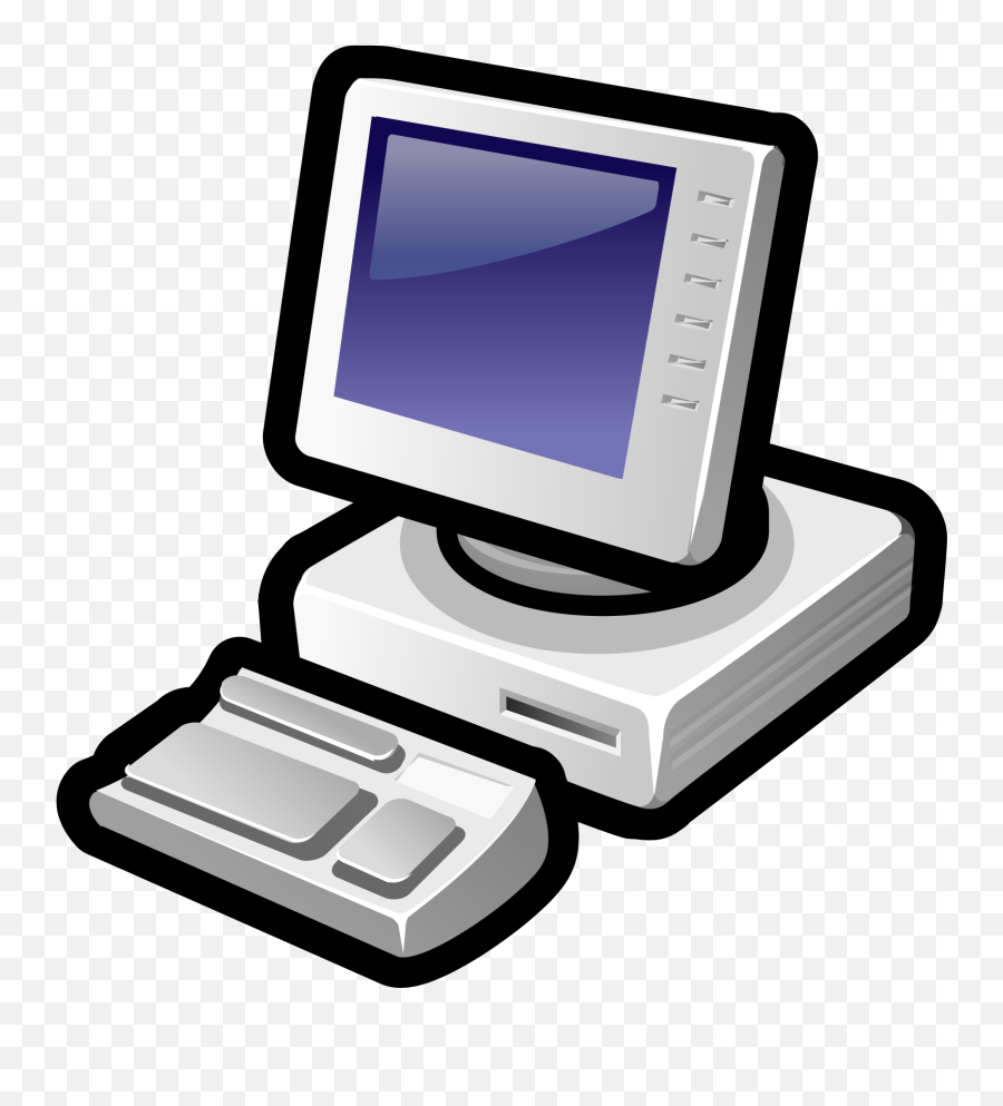 Open - Computer Svg Full Size Png Download Seekpng Pc Client Png,Computer Icon Svg