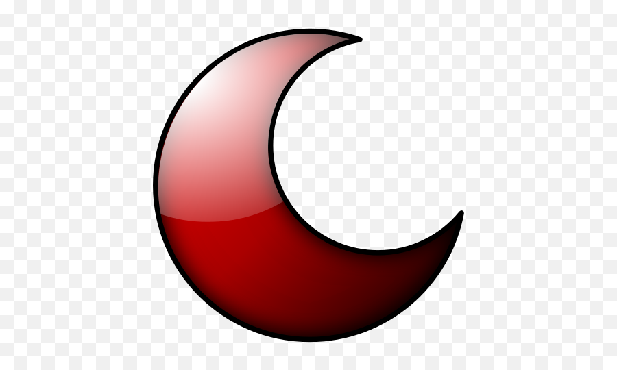 Fileluneta01svg - Wikimedia Commons Red Crescent Moon Cartoon Png,Bloodmoon Icon