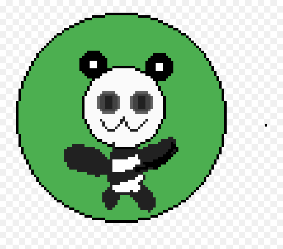 Pixilart - Panda Icon By Waysidepanda Geometry Dash Difficulty Faces Png,Pandas Icon