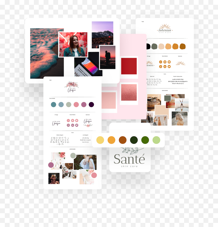 Brand Board Templates By Sprout Viral - Language Png,Viral Icon Pack