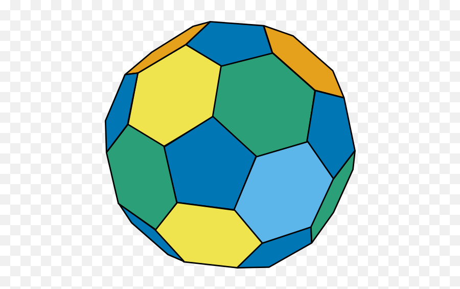 New Shape Discovered - Right Under Your Nose Heidelberg Truncated Icosahedron Transparent Png,Icosahedron Icon