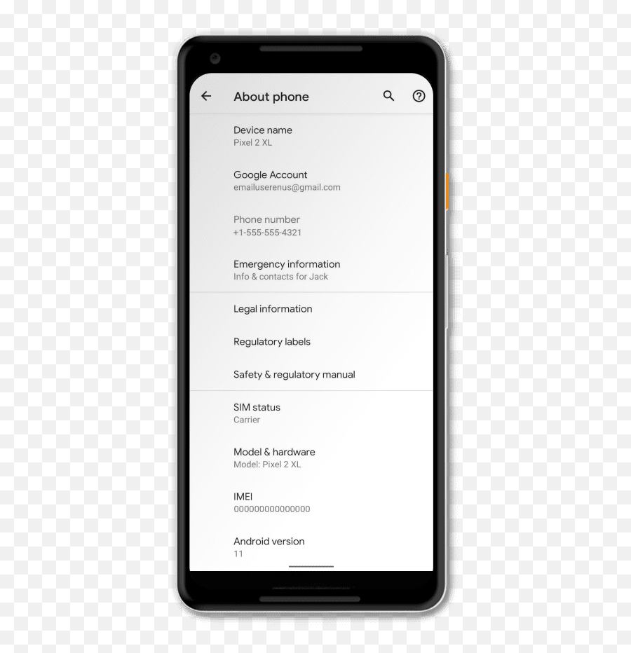 Google Pixel 2 Xl Support Telus - Smart Device Png,Download Gmail Icon For Mobile