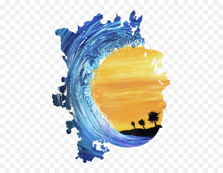 Tidal Wave T - Shirt For Sale By Adam Santana Png,Tidal Wave Icon