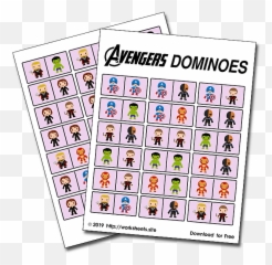 Avengers Dominoes - Dominoes Avengers Png,Dominoes Png